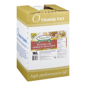 oil peanut saporito 16 l